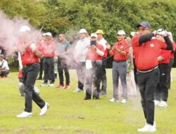 Golf Open Tournament Kodam XII Tanjungpura Dimeriahkan Dirut Bank Kalbar, Diikuti 120 Peserta