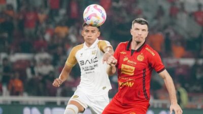 Dewa United vs Persija Jakarta dalam Laga Pekan ke-22 BRI Liga 1 2024/2025