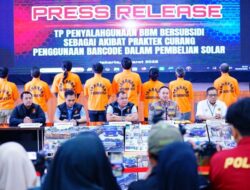 Polisi Ungkap Kasus Penyalahgunaan BBM Bersubsidi, Sita 16.400 Liter Solar Ilegal
