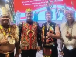 Dari Hulu Kalimantan ke Panggung Dunia: Seni Dayak Bersinar di Thailand