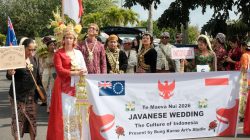 Usung Tema Pernikahan Jawa, Komunitas Indonesia Sedot Perhatian Penonton di Cook Islands