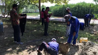 Antisipasi Kelangkaan, Perumda Tirta Agung Temanggung Genjot Pembangunan Sumur Resapan