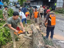 Angin Kencang Terjang Empat Desa di Undaan Kudus, 221 Rumah Rusak dan Satu Warga Dilarikan ke Puskesmas