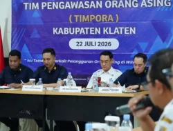 Perkuat Sinergi Lintas Instansi, Imigrasi Surakarta Gelar Rapat TIMPORA Pengawasan WNA di Klaten