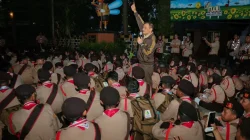 Sambangi Kontingen Jamnas XII di Cibubur, Gubernur Ahmad Luthfi Minta Pramuka Jateng Jadi Duta Daerah dan Calon Pemimpin